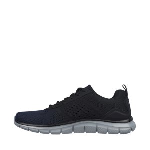 Navy blue men's sports shoes Skechers Track-Ripkent 232399 NVBK