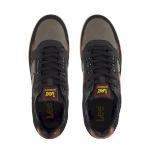 Brązowe sneakersy Lee męskie 50253036 25Y