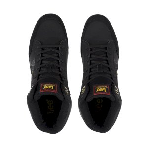 Czarne sneakersy męskie Lee Dean Mid 50253040 11A