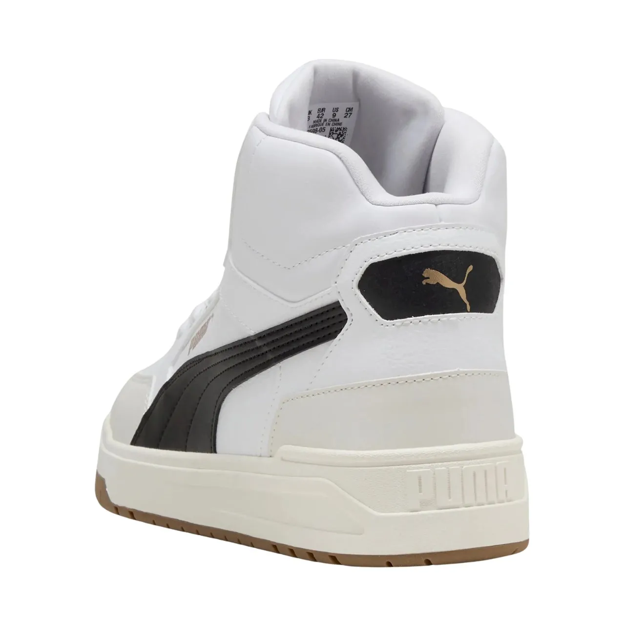 Λευκά ανδρικά παπούτσια Puma Shuffle Downtown Mid 402598 05