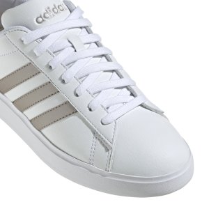 Λευκά γυναικεία παπούτσια Adidas Grand Court Cloudfoam Lifestyle Court Comfort παπούτσια GW9215