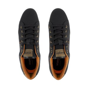 Czarne obuwie męskie Wrangler Otis low 20253001 25Y