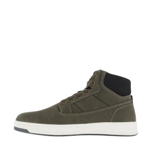 Zielone buty zimowe męskie jesienne Wrangler Denver Mid 20253018 99R