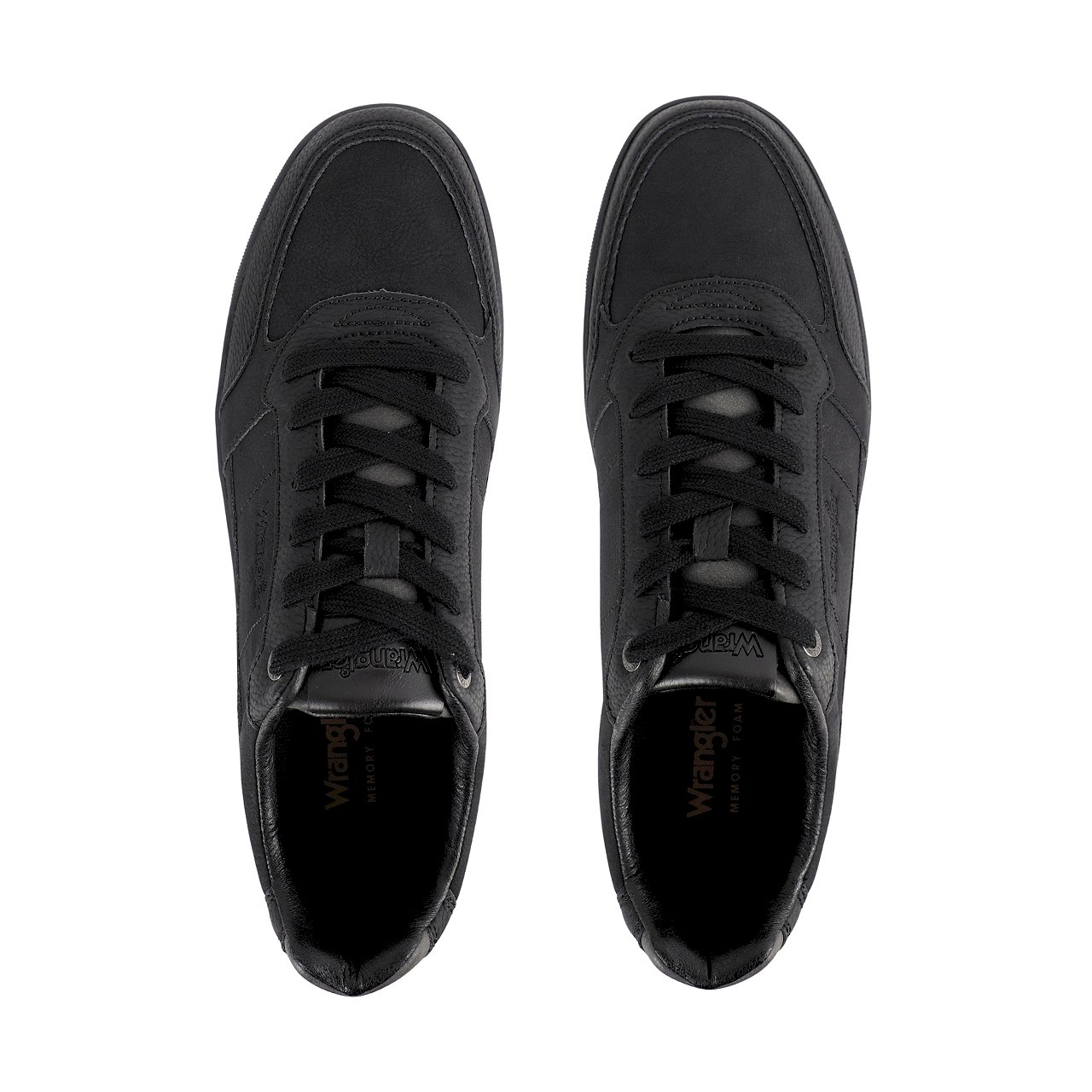 Ανδρικές μαύρες μισές μπότες Wrangler Woody Low 20253017 11A