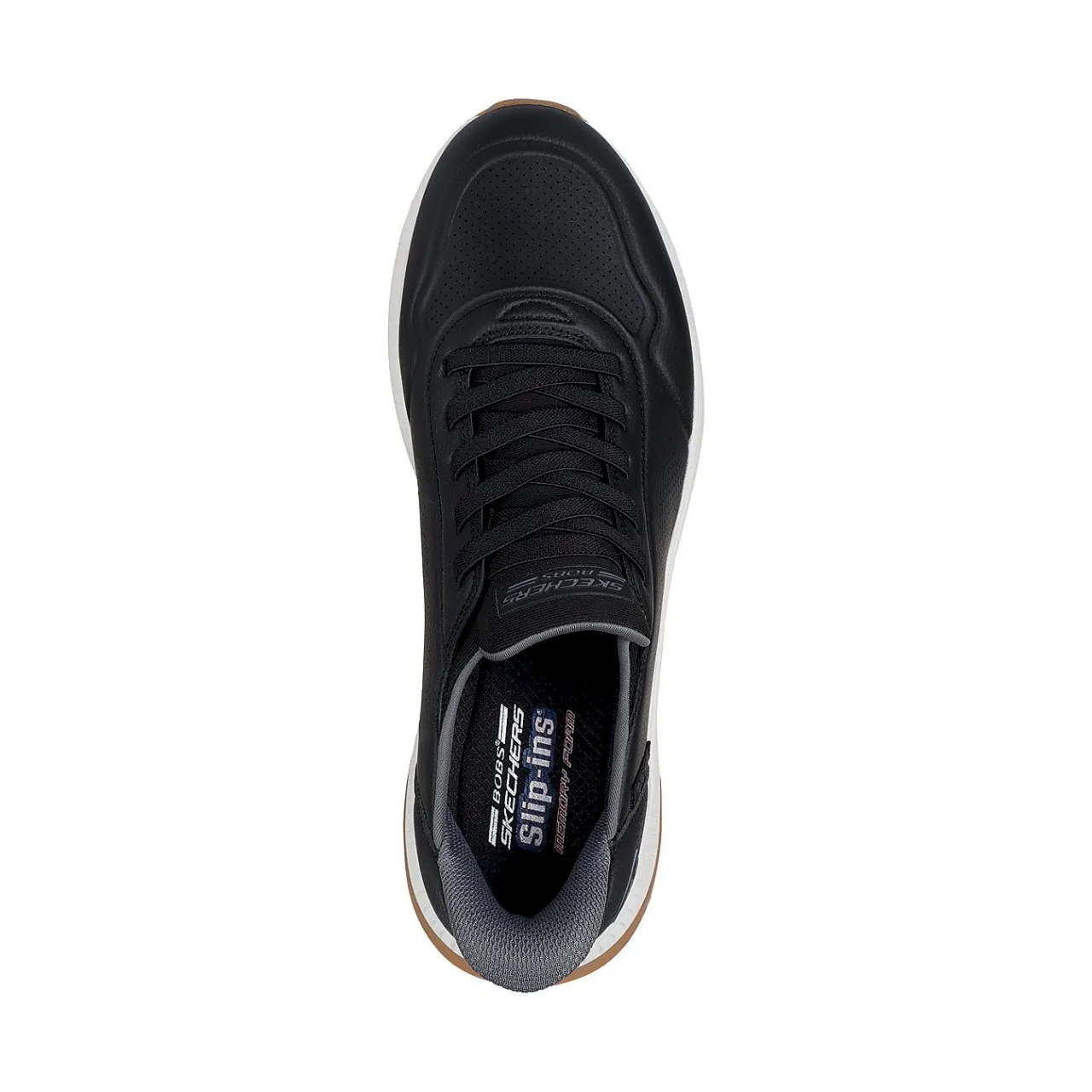 Erkek markalı ayakkabı Skechers Bobs Squad 4 Direct Step 118424 BLK
