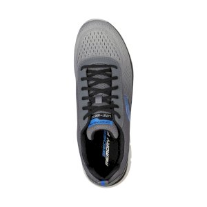 Чорні чоловічі спортивні кросівки Skechers Track-Ripkent сірі 232399 CCGY