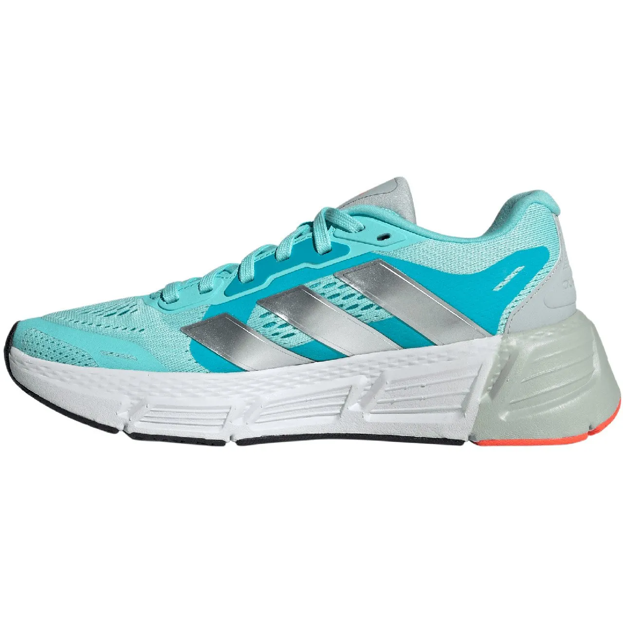 Blue women's athletic running shoes Adidas Questar IF4686