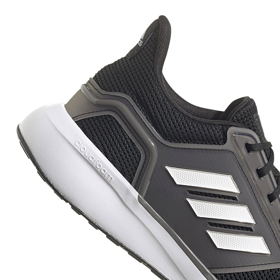 Zwarte heren hardloopschoenen Adidas EQ19 Run GY4719