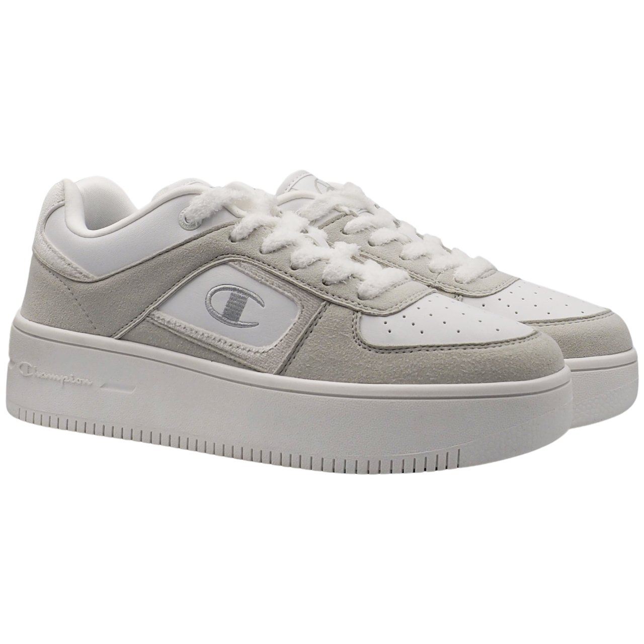 Champion Foul Play PLat Velour Low Cut Women's Sneakers