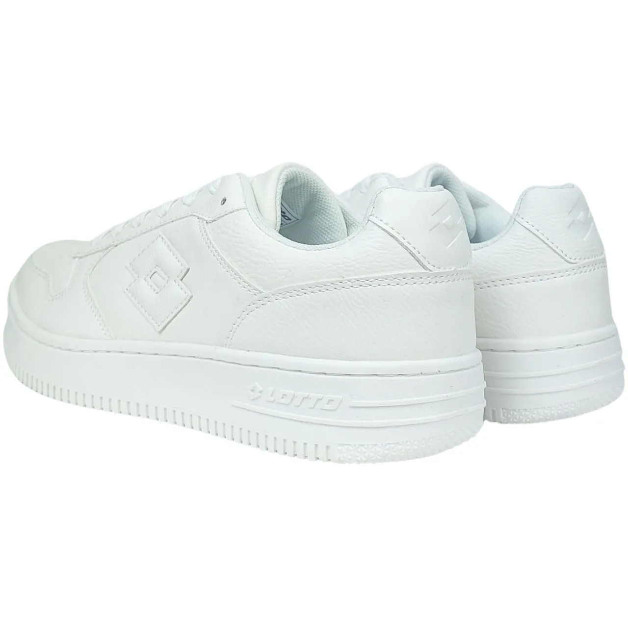 White unisex shoes Lotto Paliot OC 2400020U 1010