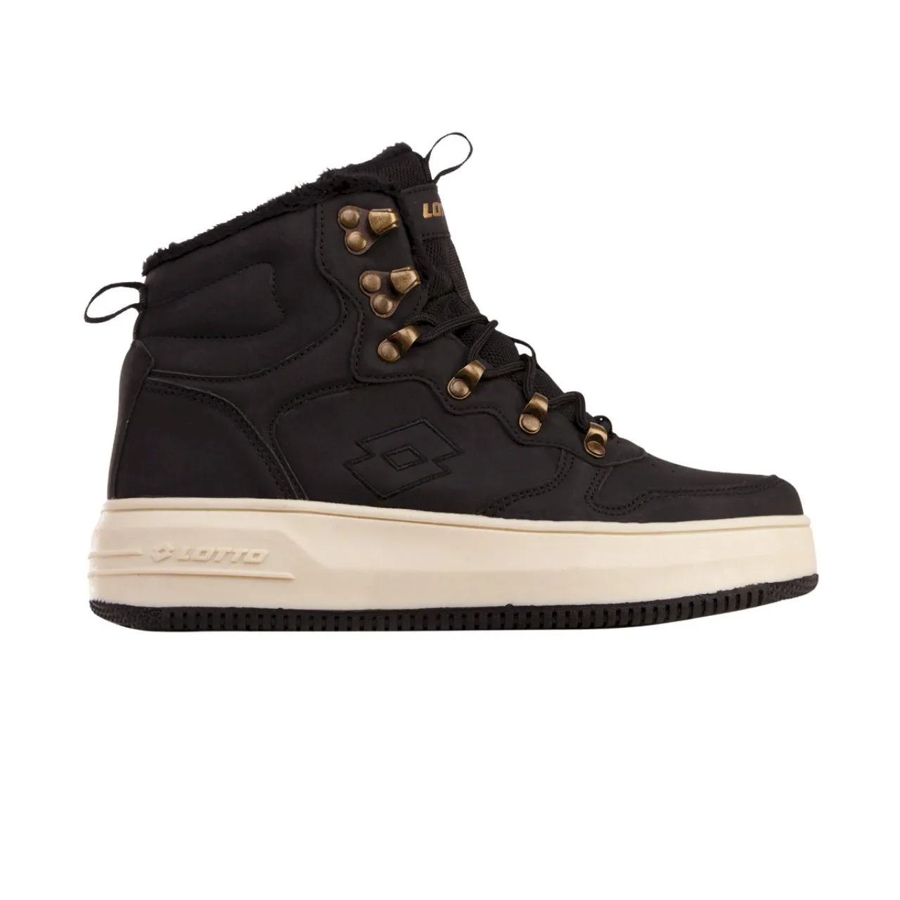 Dames winterlaarzen zwart Lotto Jalana Pf Fur 2400390W 1112