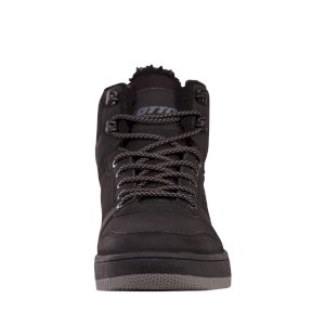 Stivali invernali unisex nero Lotto Prehna Fur nero 2400380U 1111