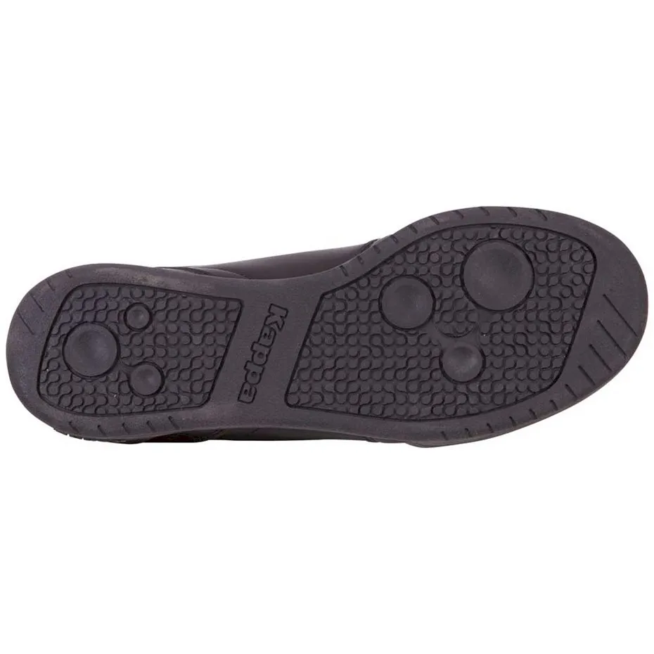 Zwarte Kappa Marabu damesschoenen met rubberen zool