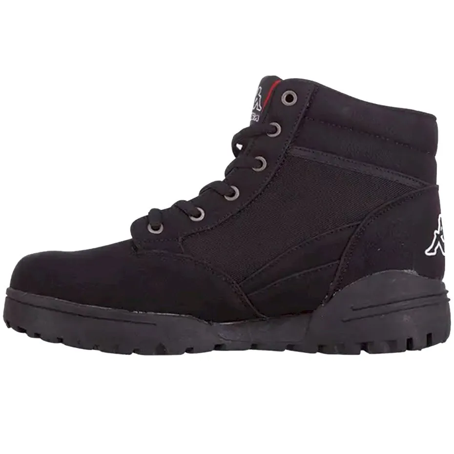 Women's black winter trappers Kappa Bonfire 242777 1111