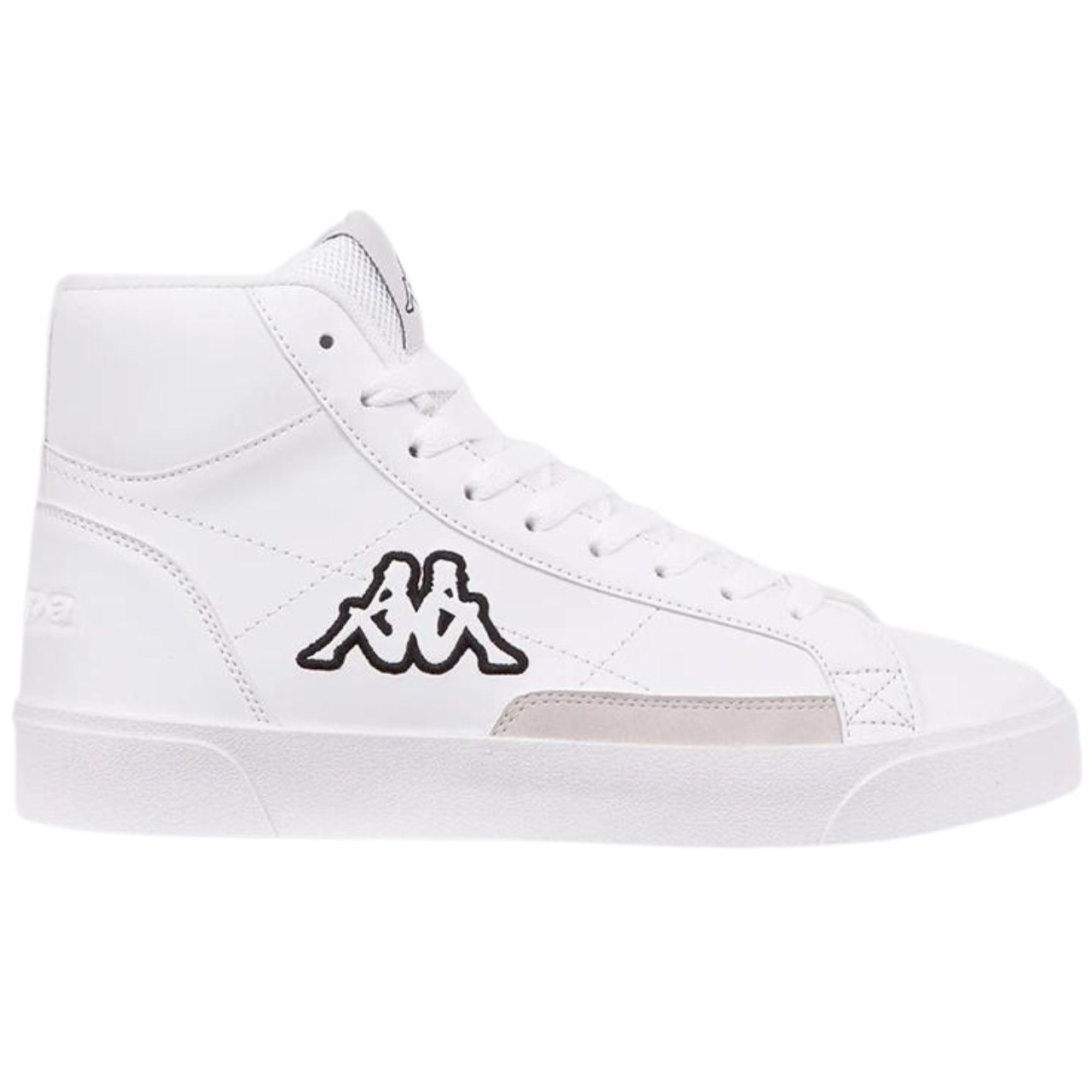 Witte unisex sneakers Kappa Lollo 241708 1011