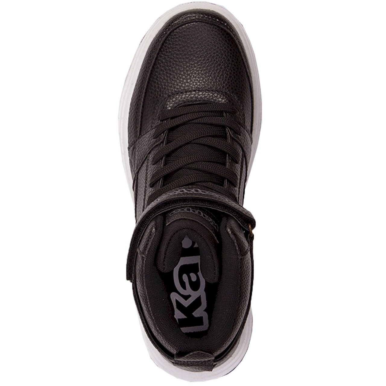 Женские кроссовки с высоким верхом черные Kappa Draydon 243346 1116