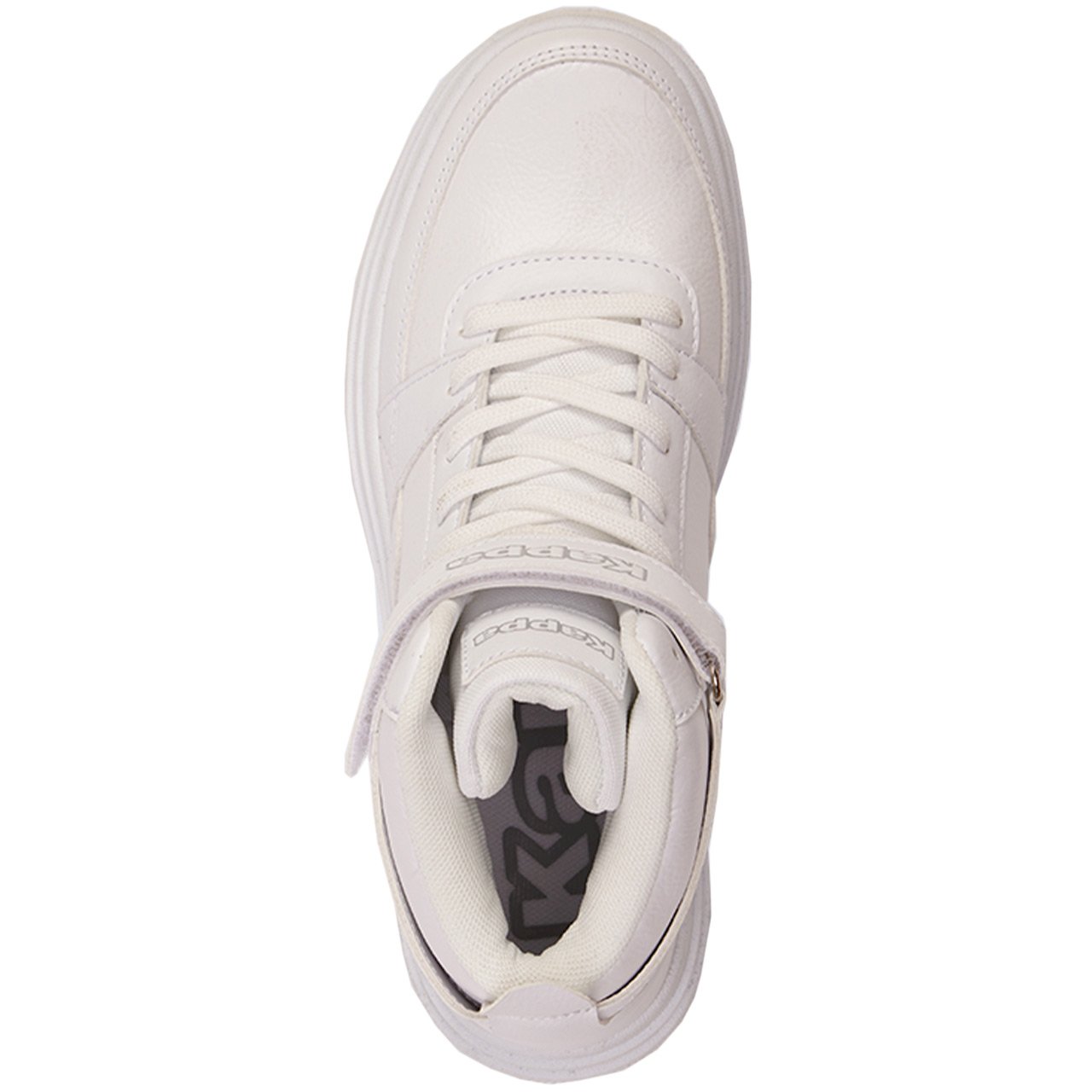 Sneakersy wysokie damskie białe Kappa Draydon 243346 1014