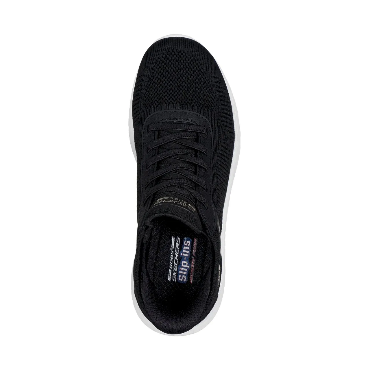 Μαύρα γυναικεία παπούτσια Skechers Bobs Squad 117497 BLK