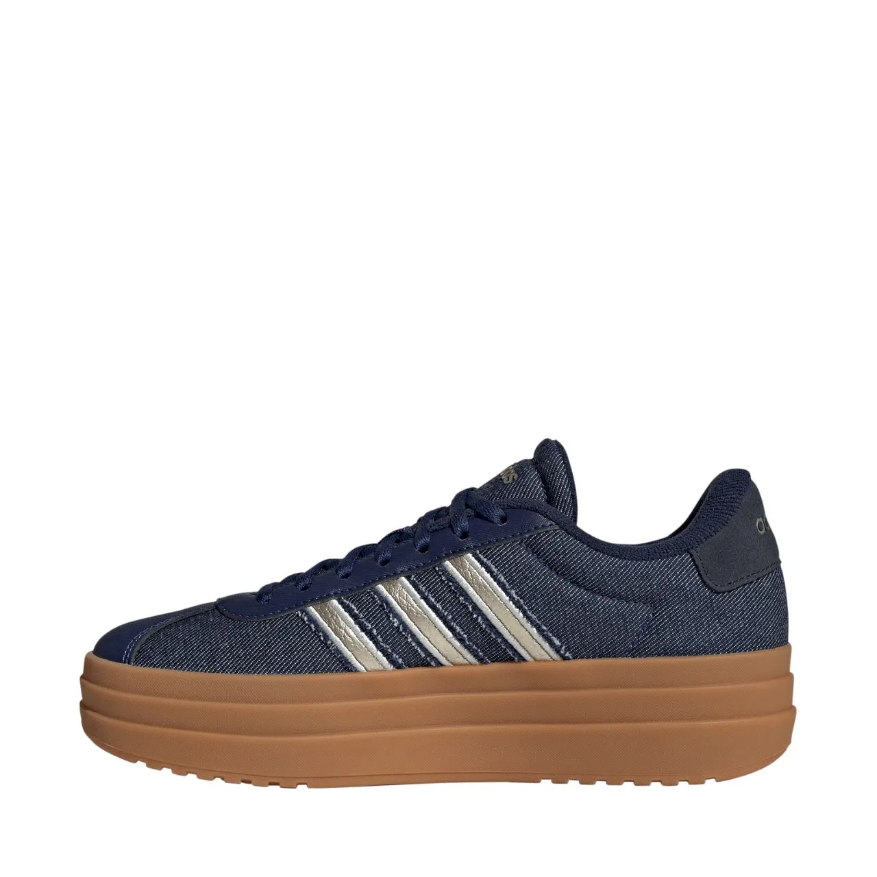Ναυτικό μπλε γυναικεία αθλητικά παπούτσια Adidas VL Court Bold JS4471