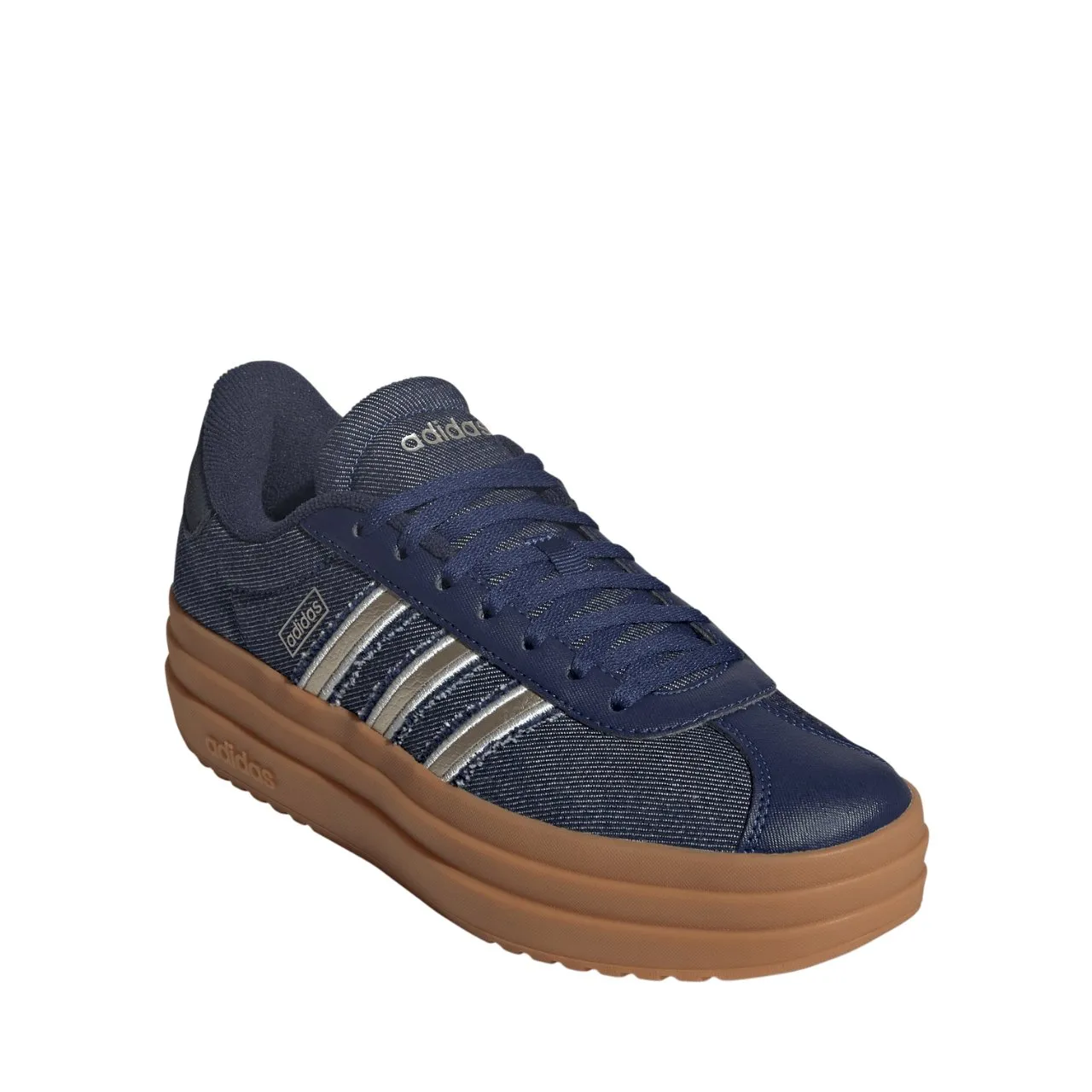 Ναυτικό μπλε γυναικεία παπούτσια Adidas VL Court Bold JS4471
