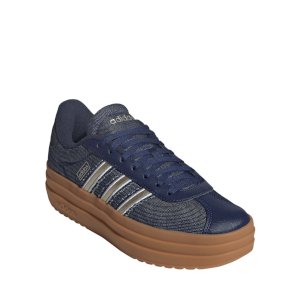 Granatowe buty damskie Adidas VL Court Bold JS4471