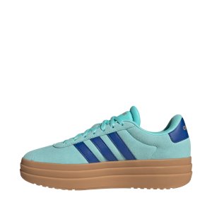 阿迪达斯 VL Court Bold JS3813 绿色女式运动鞋