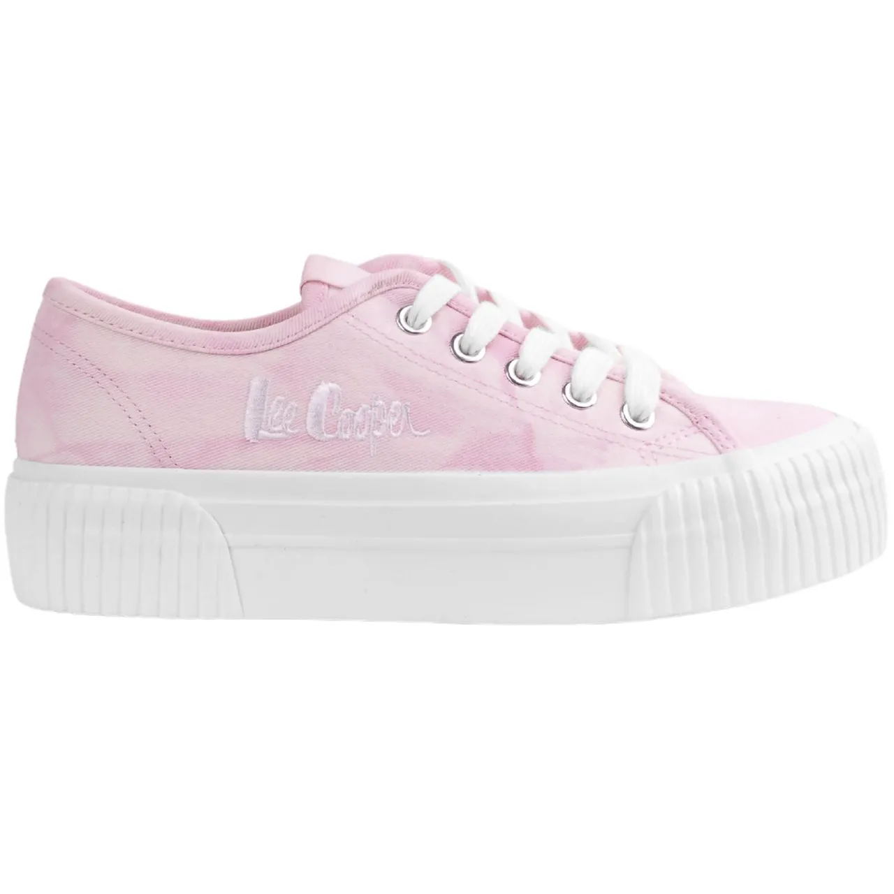 Pink Lee Cooper women's tennis shoes LCW-23-31-1781LA