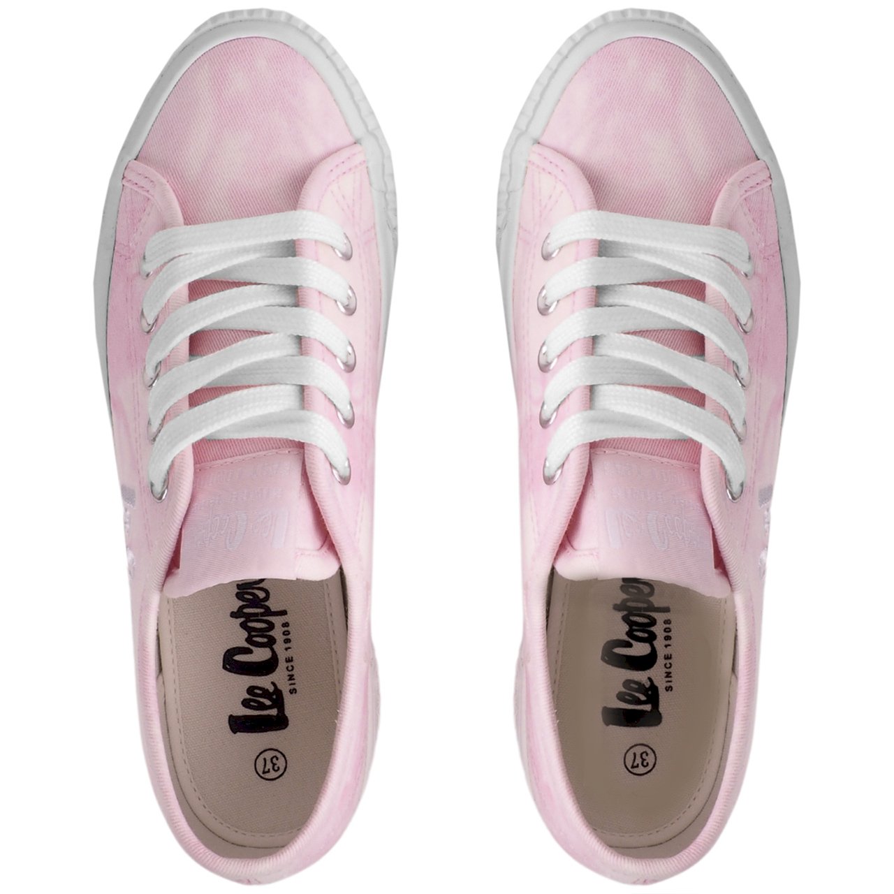 Růžové dámské tenisky Lee Cooper
