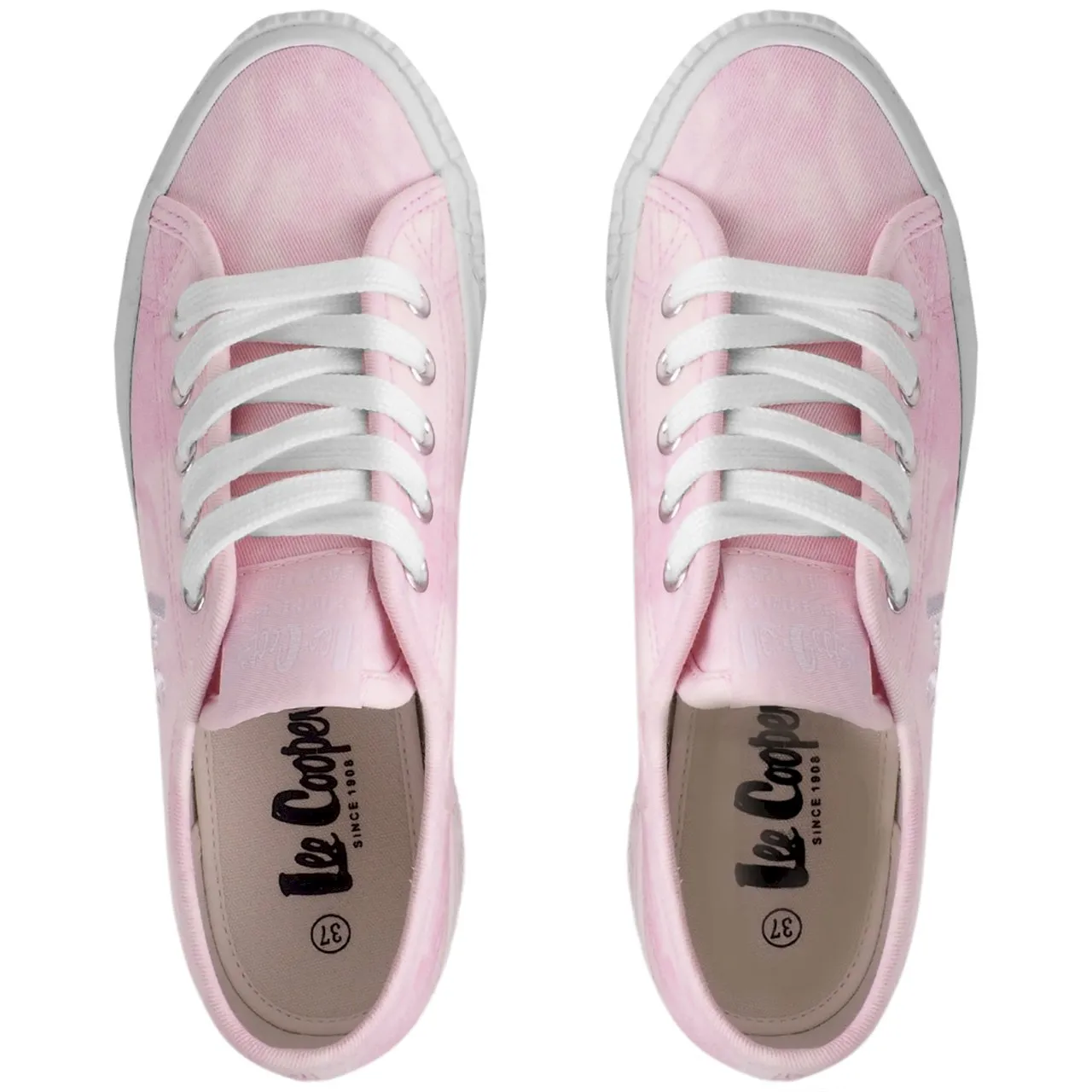 Pink Lee Cooper women's sneakers