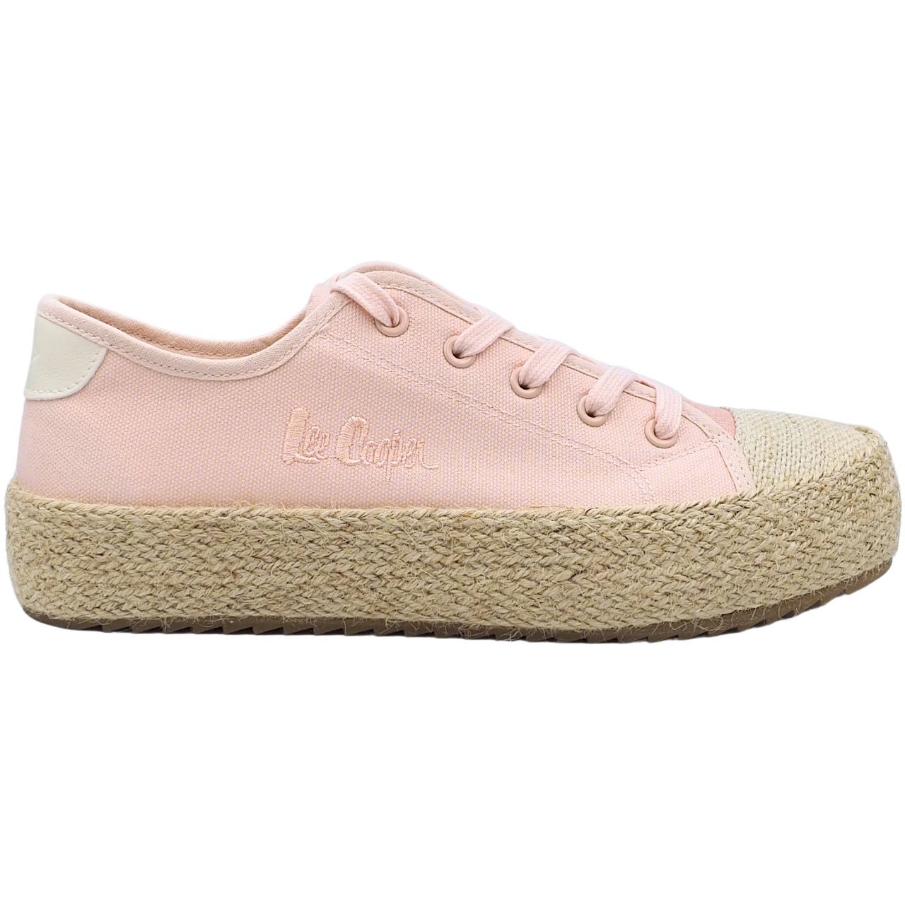 Růžové dámské espadrilky Lee Cooper LCW-24-31-2190LA