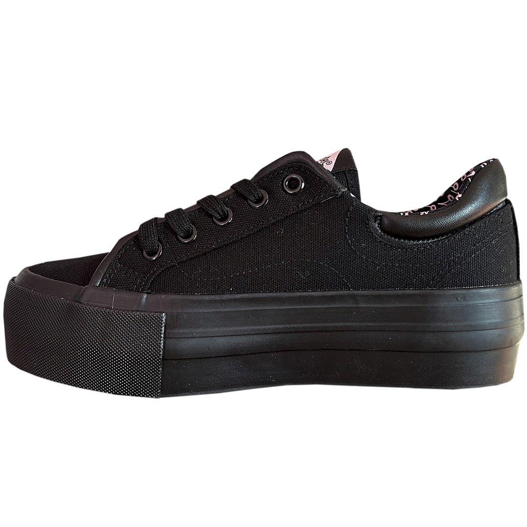 Black Lee Cooper women's sneakers LCW-24-31-2180LA
