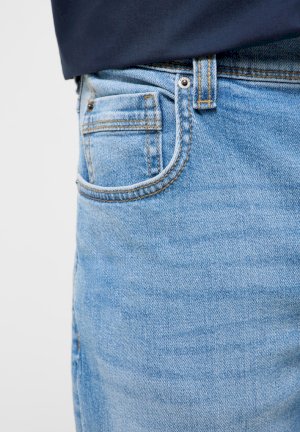 Jeansy męskie Mustang Washington niebieskie 1017439-5000-403