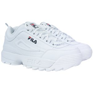 Białe buty damskie Fila Disruptor 1010302 1FG