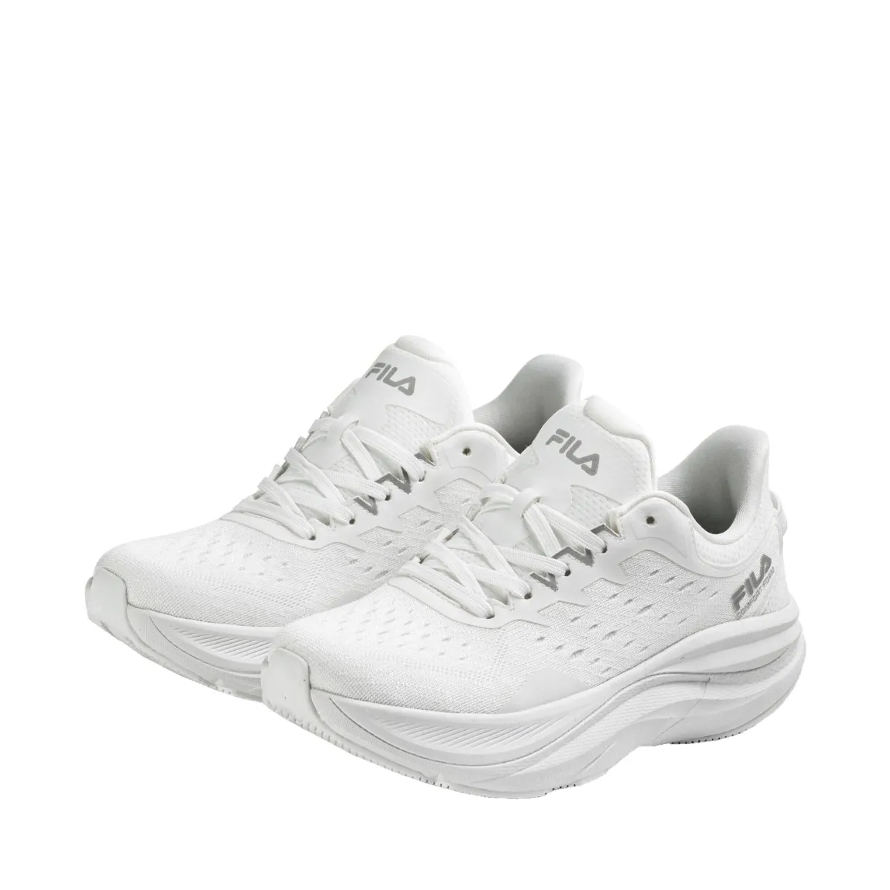White women's training shoes Fila Retron FFW0645 10004