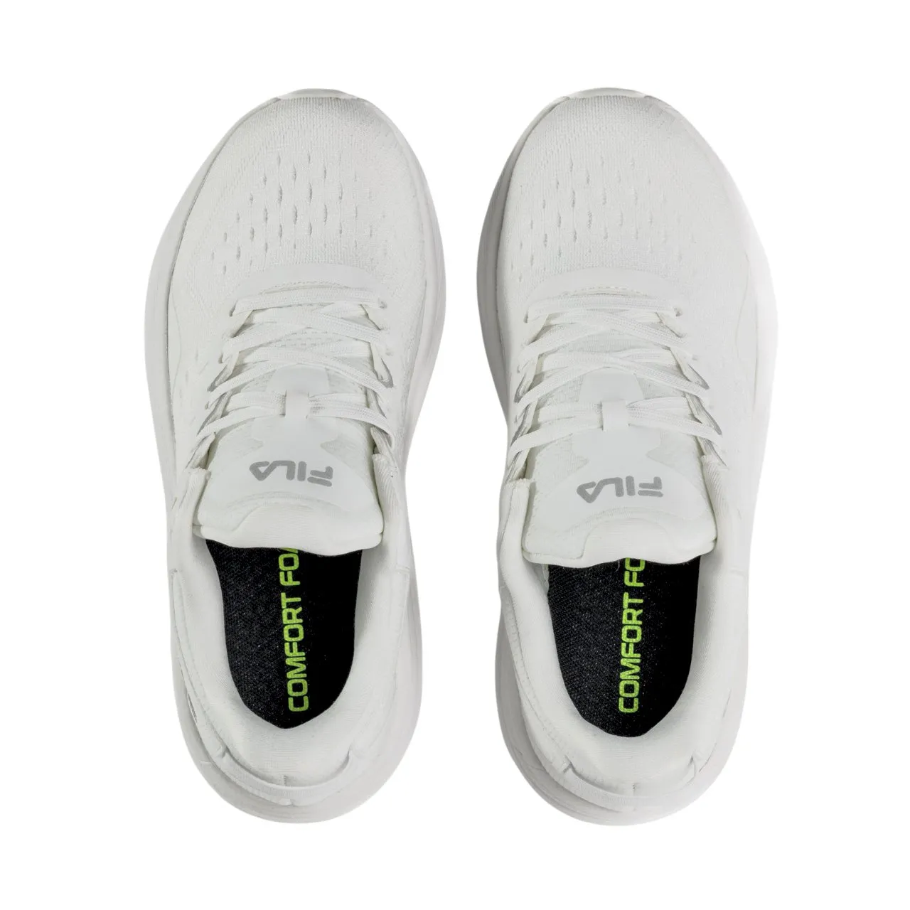 White women's sports shoes Fila Retron FFW0645 10004