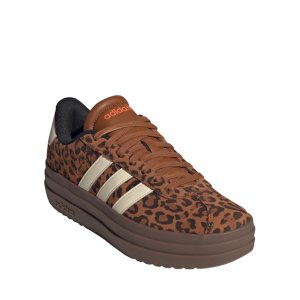 Brązowe sneakersy damskie Adidas VL Court Bold