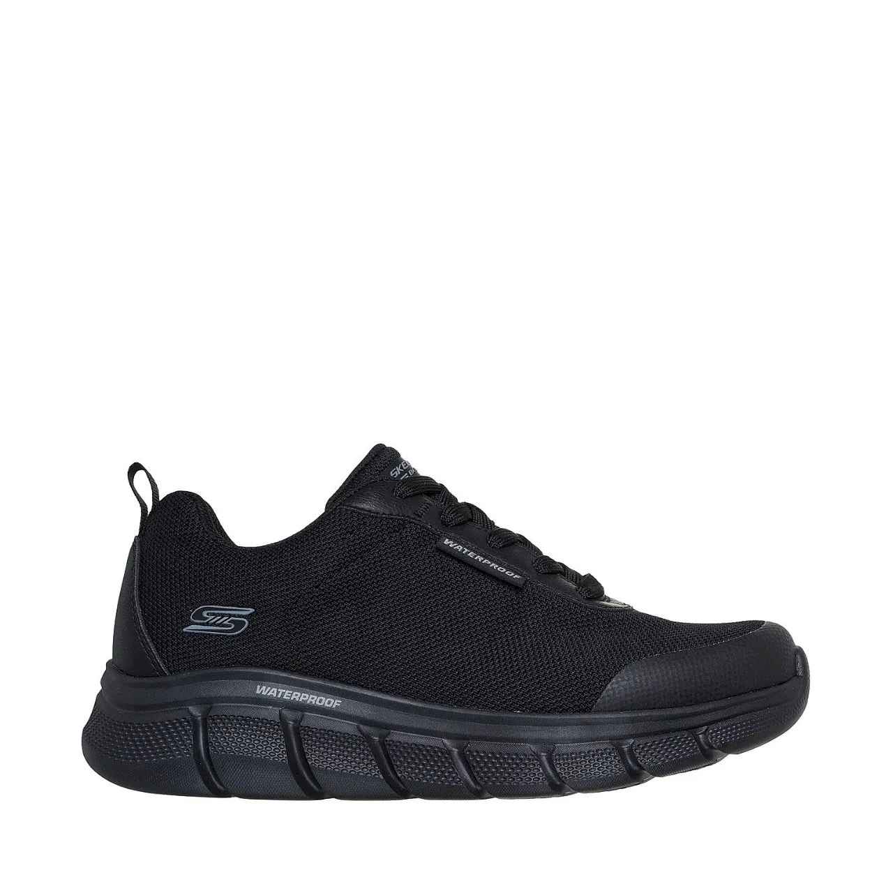 Black Skechers Waterproof Bobs B Flex Rainy 118111 BBK shoes