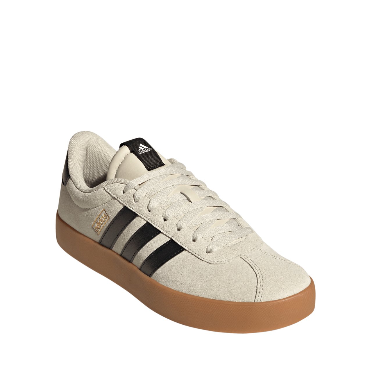 Adidas VL Court 3.0 erkek deri spor ayakkabı bej