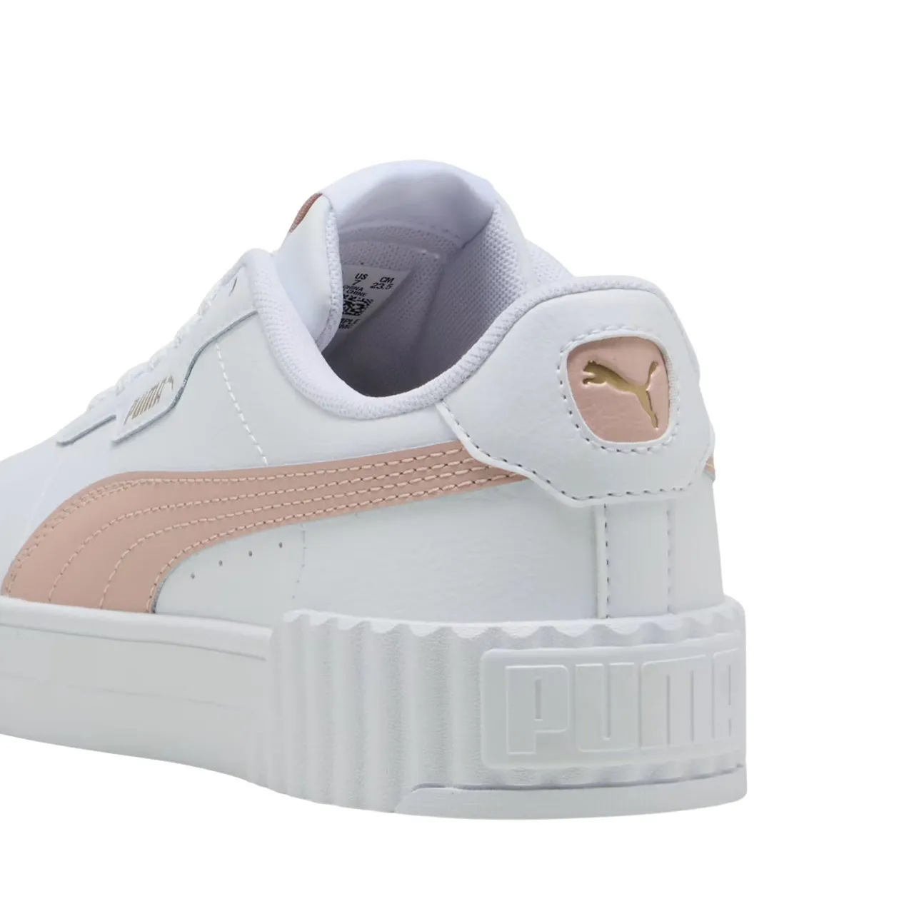 Baskets de printemps Puma Carina en cuir de marque pour femmes