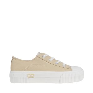 Beige women's shoes Lee Cooper LCW-25-02-3326LA