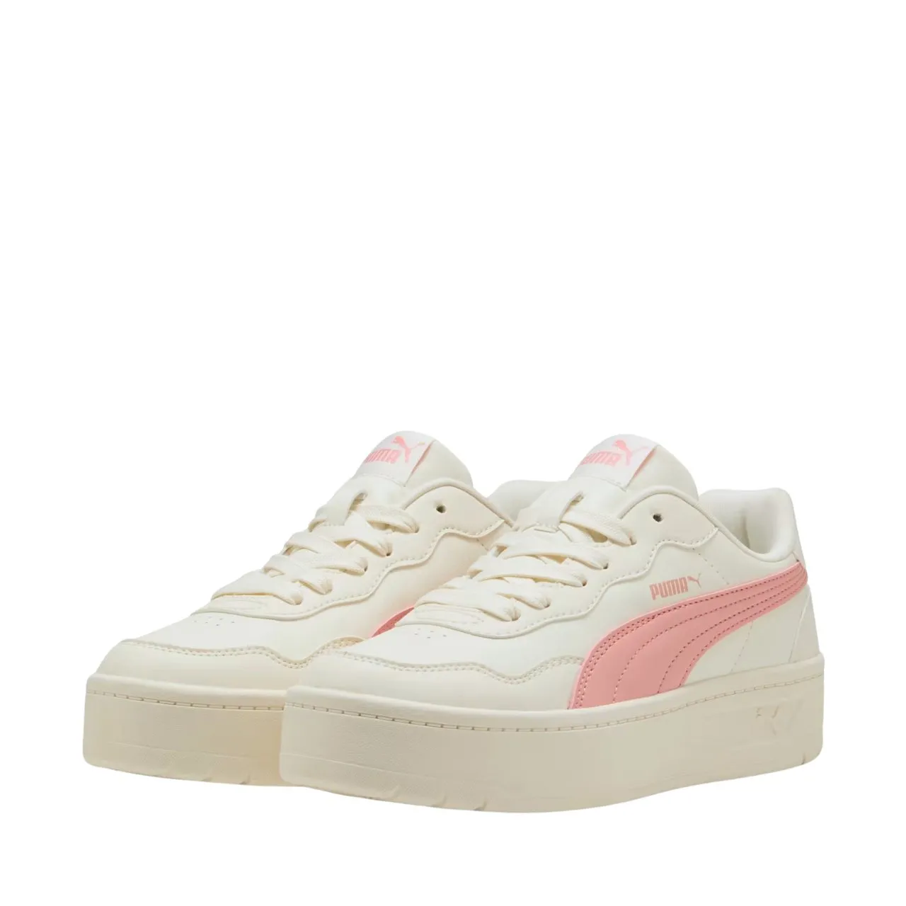 Puma Court Lally Skye kadın ayakkabısı beyaz