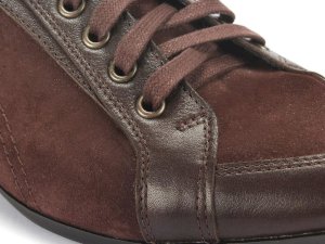 Skórzane buty męskie brązowe Domeno 1414 23