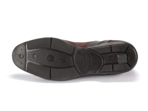 Skórzane buty męskie brązowe Domeno 1414 23