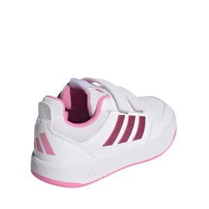 White Adidas children's Velcro shoes