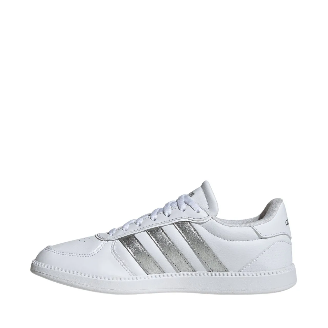 Witte Adidas damesschoenen met drie strepen