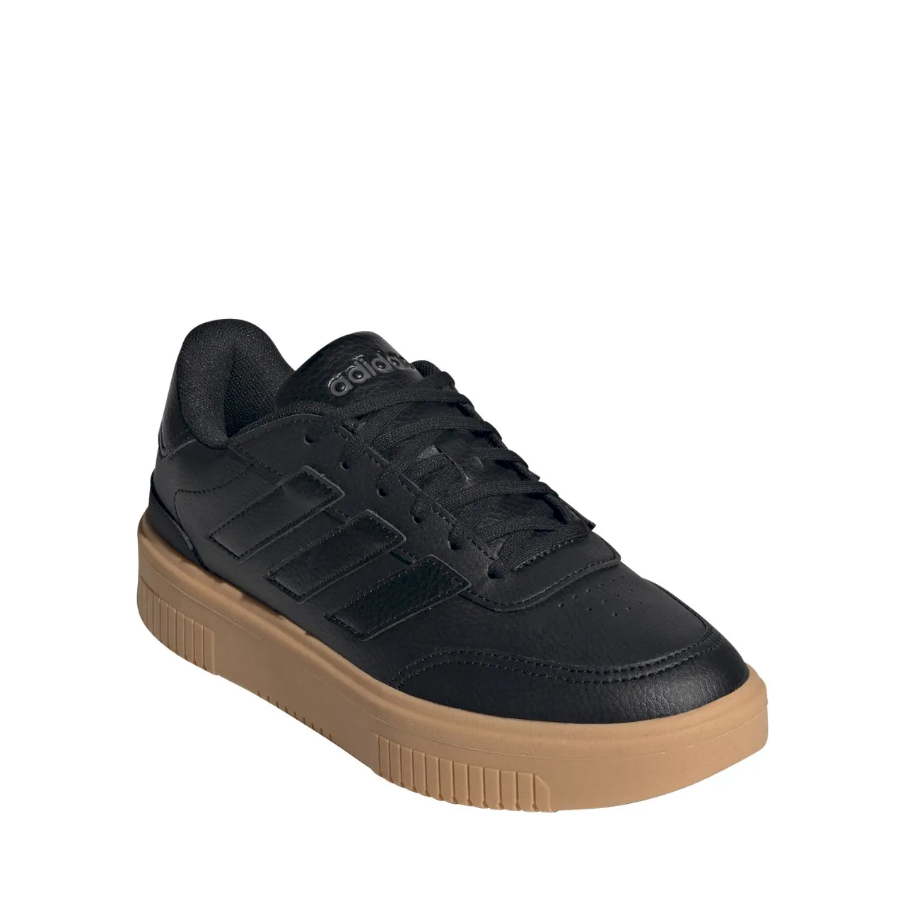 Adidas Courtblock damessneakers op dikke zool