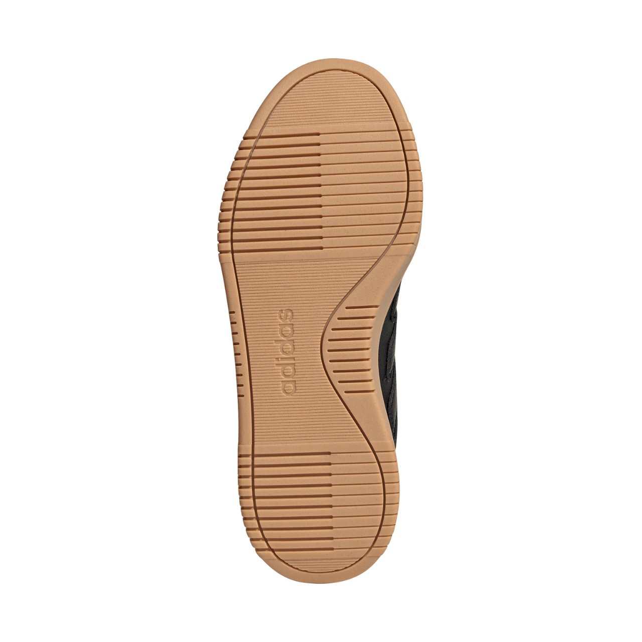 阿迪达斯女式运动鞋 黑色橡胶底