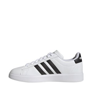 Adidași Adidas albi cu dungi negre