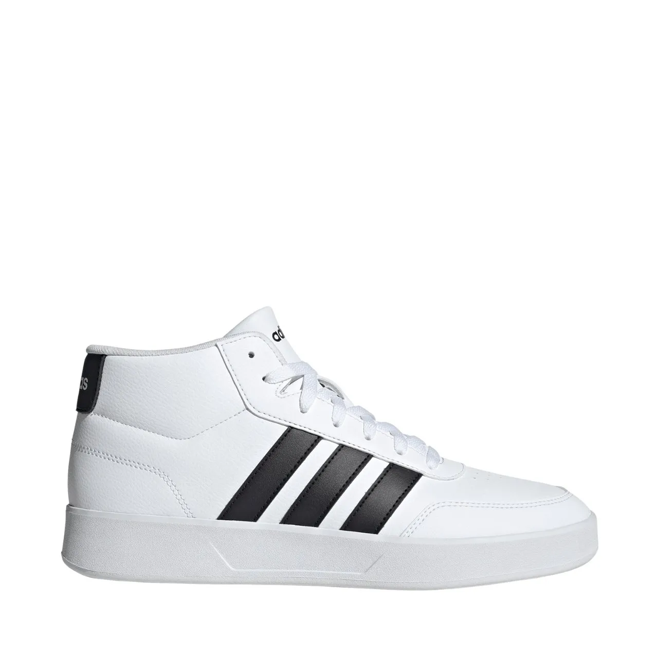 Vīriešu augstās kedas Adidas Breaknet Mid white