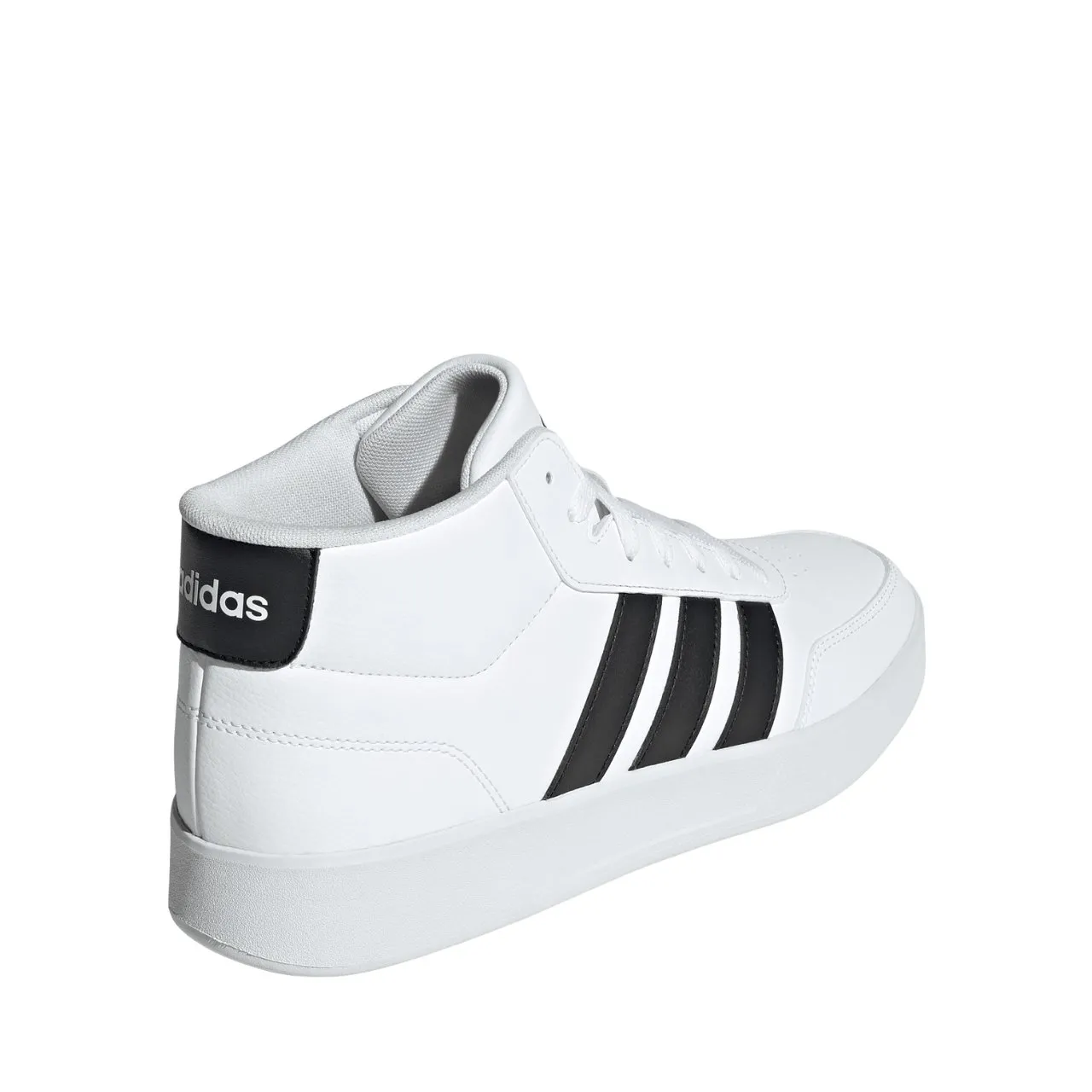 Vīriešu zīmolu augstas kedas Adidas Breaknet Mid white